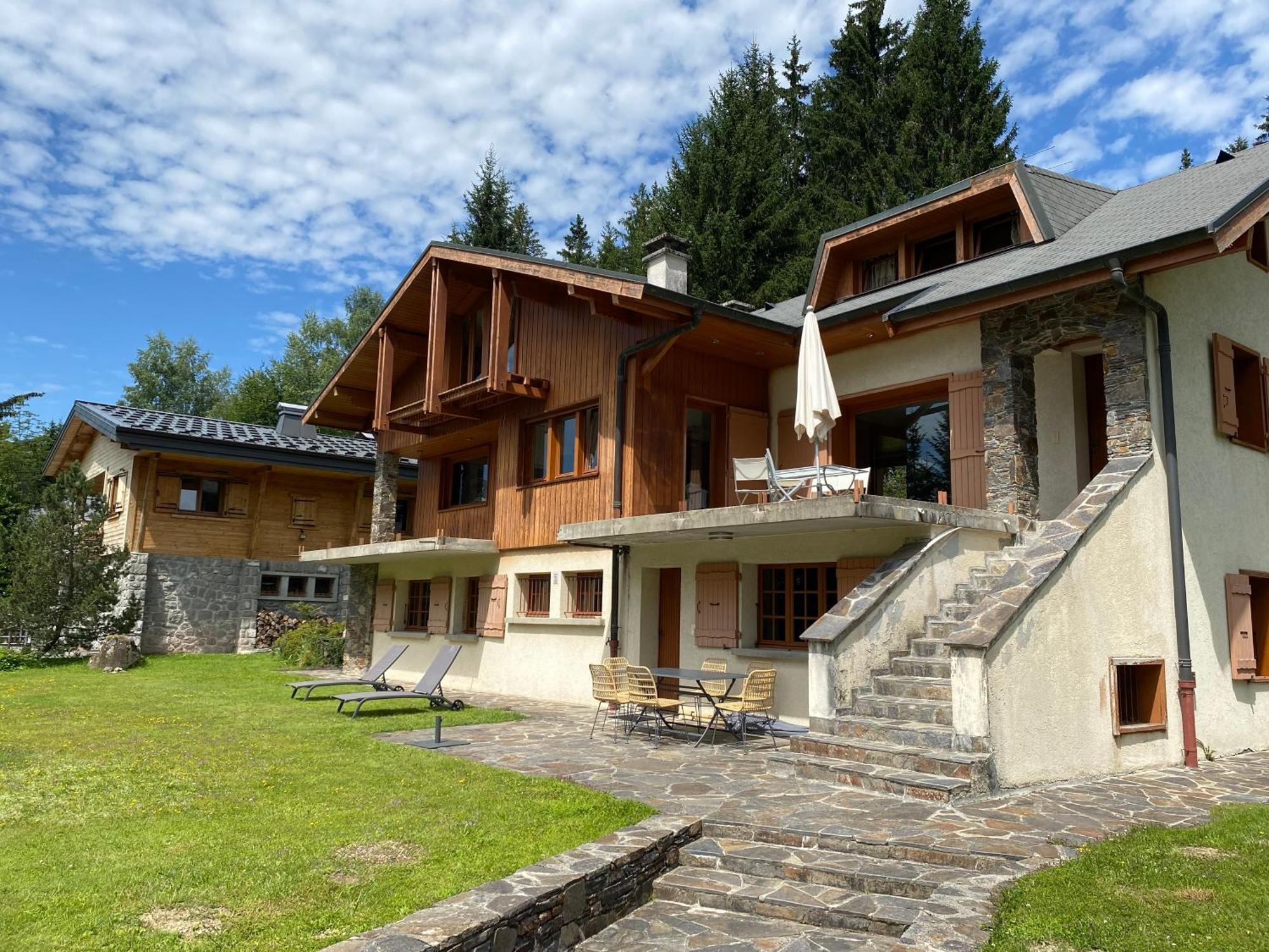 Les Grangettes 2 - Duplex - Wifi Gratuite Appartement Les Carroz d'Araches Buitenkant foto